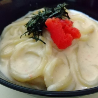 こっくり濃厚!!明太クリームうどん